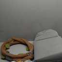 Blissful Diary Baby Play Gym & Activity Mat, Leaf Shaped Baby Tummy Time Play Mat with 6 Detachable Toys, Promotes Motor Skills & Sensory Development, Newborn Baby Essentials Gift, Oatmeal Beige