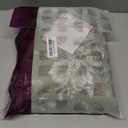 jinchan Linen Floral Curtains for Living Room 96 Inch Length Black Flower Cottage Core Farmhouse Curtains Rod Pocket Back Tab Boho Semi Sheer Window Drapes Bedroom Set 2 Panels Black on Beige