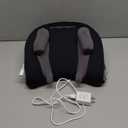 Shiatsu Neck Massager with Heat, Electric Deep Tissue Kneading Massage Pillow with 10-Minute Timer for Full Body Muscle Pain Relief, Cordless Portable Cervical Traction Device (Black)