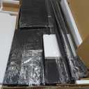 Huuger 70 Inch Black Dresser for Bedroom, TV Stand for 65, 75, 80 Inch TV, 12 Fabric Drawer Long Dresser, Wide Chest of Drawer, Storage Units for Living Room