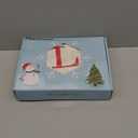 Personalization Universe Season's Sparkle Custom Embroidered Christmas Stocking with Clear Jeweled Snowflakes, Personalized Name, Velvet Material, Perfect Holiday Decor, 100% Polyester - Ivory