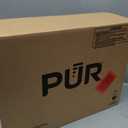 PUR PLUS 30-Cup Water Filter Dispenser with 1 Lead-Reducing PUR PLUS Filter, Dishwasher Safe, Powerful Filtration, Large Capacity with Slim, Space-Saving Design, White (DS1811Z)