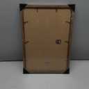 Natural 12x18 Frame Rustic Brown, 18 x12 Picture Frame, 12 by 18in Canvas Poster Frame, Large Gallery Concert Portrait Landscape Photo Wall Frame, Anniversary/Wedding/Birthday/Thank you/Christmas Gift