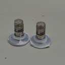 Bathroom Sink Drain Strainer, Pop Up Sink Drain Filter with Removable Stainless Steel Filter Basket Hair Catcher, Bathroom Sink Drain Stopper, for Us Bathroom Sink Stopper Replacement (2pcs)