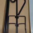 Ottsuls Bird Feeder Pole, 45 INCH Heavy Duty Shepherds Hooks for Outdoor with 5 Prong Base, Adjustable Stand Hanger for Garden Plant, Hummingbird Feeder, Lantern, Hanging Wedding Decor (1 Pack)