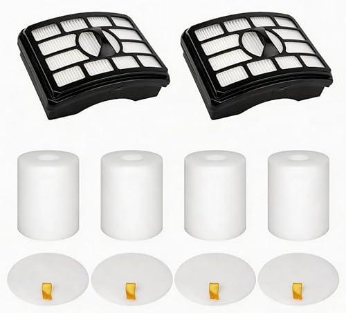 2 + 4 Pack Vacuum Filters Replacement Compatible for Shark Rotator Pro Lift-Away NV500, NV501, NV502, NV503, NV505, NV510, NV520, NV552, UV560, NV642, ZU780, ZU782, ZU785, Part Xff500 Xhf500