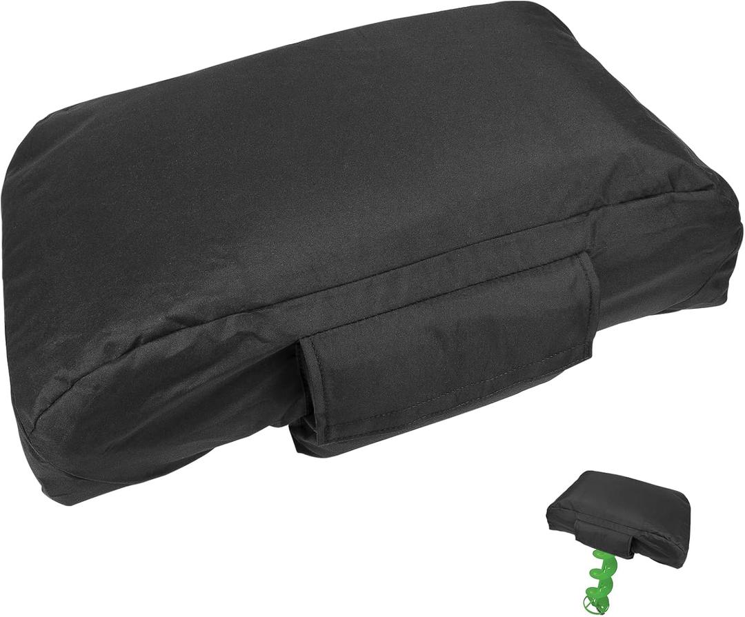 Ice Auger Powerhead Cover Compatible with ION, 18910 Electric Ice Fishing Auger Blade Cover Protective Bag, Dustproof Winter Ice Fishing Accessories, Tear-Resistant Storage Space Cover Bag-1 Pack