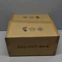 VONLUCE Semi Flush Mount Ceiling Light, 12.2" Ceiling Light Fixture with Pleated Shade, 2-Light Modern Drum Light Fixture for Bedroom Living Room Entryway Hallway, White Shade & Bronze Finish