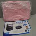 Grand Fusion Stow-N-Go Packing Organizer for Luggage, Portable Hanging Travel Shelves, Carry-On Closet, Hanging Packing Cubes, Collapsible Carry-On Organizer for Cruises & Hotels Pink - XL