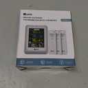 Indoor Outdoor Thermometer Wireless, 4.5 Inch Display Digital Hygrometer Thermometer Temperature Humidity Monitor with 330ft Range Sensor and Adjustable Backlight (Multi)