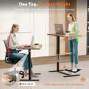 Overbed Bedside Table with Wheels, Adjustable Hospital Over Bed Table, Rolling Laptop Table, Medical Bed Side Table, Standard