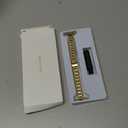 WFEAGL Thin Metal Bands Compatible with Apple Watch Band 42mm (Series 11 10) 41mm 40mm 38mm for Women, Slim Stainless Steel Wristbands for iWatch SE Series 9 8 7 6 5 4 3 2 1 (Gold)