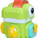 Pack Of 2 INTMEDIC Dinosaur Busy Cube, Sensory Toys for Toddlers 1-3, Activity Cube Baby Travel Toy for Infant Baby 9-12-18 Months, First 1st Birthday Gifts for Boys Girls