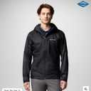 Columbia Mens Inner Limits III Waterproof Rain Jacket, Black, XX-Large (Black, XXL)