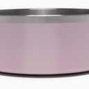 4Knines Stainless Steel Dog Bowl  Heavy Duty Non-Slip Large Pet Food and Water Bowl for Dogs and Puppies, Double-Walled, Spill Resistant, Rust Proof, Easy Clean, 64oz Capacity - Pink