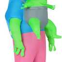 COMIN Inflatable Alien Costume for Adults with Alien Baby Blow Up Costume Inflatable Costume Full Body for Halloween Party (63")