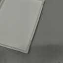 MEEDEN 24-Well Ceramic Watercolor Paint Palette with Cover, Porcelain Mixing Artist Palette 6 by 4-1/2 inch for Artist Watercolor Gouache Painting Coloring