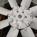High Speed Air Ventilation Fan 3470CFM Heavy-Duty Ceiling-mounted Fan for Greenhouse, Factory, hotel, 120V/60Hz,1720RPM