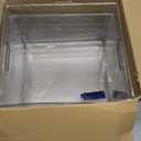 ClearSpace Clear Plastic Storage Bins – XL 4 Pack Perfect for Kitchen,Fridge, Pantry Organization, Cabinet Organizers