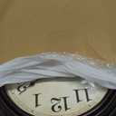 HYLANDA Wall Clock, Bronze Silent Non Ticking Battery Operated Clocks, Decorative for Living Room, Bedrooms, Kitchen, Office (14 inch)