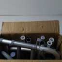 Medical king Walkers for Seniors Aluminum Lightweight Walker with Wheels, Adjustable Width and Height, Folding Walker for Elderly, Handicapped, Disabled 2 Wheels in Front