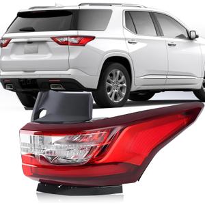 Right Passenger Side LED Tail Light Assembly Compatible With 2018-2021 Chevrolet Traverse Rear Lamp Taillight Replace 84990362 GM2804130