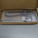 LED Desk Lamp with Clamp, Eye-Caring Clip on Lights for Home Office, 3 Modes 10 Brightness, Long Flexible Goose-Neck, Metal, Swing Arm Architect Task Table Lamps with USB Adapter, Black