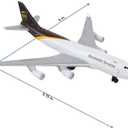 Daron Toy Airplane UPS Die-Cast Metal Model Airplane Toy with Plastic Parts for Kids Ages 3+