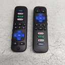(
Pack of 2) Replacement Remote Control Only for Roku TV, Compatible for TCL Roku/Hisense Roku/Onn Roku/Sharp Roku/Element Roku/Westinghouse Roku/Philips Roku Smart TVs (Not for Roku Stick and Box)