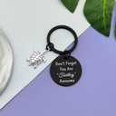 Vadaka Sea Turtle Inspirational Keychain Gift Turtle Lover Gift Jewelry Turtle Decor Encouragement Gifts for Daughter Son