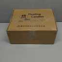 48 Pack White Floating Candles 3 inch Unscented Floating Candles for Centerpieces 8 Hours Long Burn Time-3 Floating Candle Bulk for Wedding Cylinder Vases