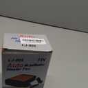 12V 200W Car Heater,2-in-1 Defroster & Defogger, Portable Car Heaters for Vehicle, Car Defroster Windshield Heater that Plugs into Cigarette Lighter with 360 Rotatable Base (Orange)