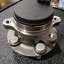 TRQ 1 Piece Rear Wheel Bearing & Hub Assembly Set with ABS Sensor Compatible with 2015-2021 Ford Edge 2017-2020 Lincoln Continental 2016-2018 MKX 2019-2023 Nautilus, BHA65635