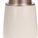 Bosilunlife Hand Soap Dispenser - 12oz Ceramic Soap Dispenser Bathroom Refillable Liquid Soap Pump Dispenser for Bathroom Kitchen Dispenser for Dish Soap with Easy-to-Press Pump