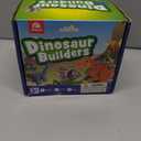 Coogam Build Your Own Dinosaurs Toy, Snap Together Building Dinosaurs Playset, Wooden STEM Take Apart Dinosaur Builder, Montessoi Fine Motor Building Toy Gift for 3 4 5 Years Old Kids, Small