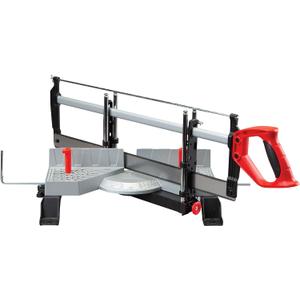 CRAFTSMAN Miter Box, Hand Miter Saw, Adjustable Angle Hand Saw (CMHT20800)