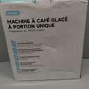 Tastyle Single Serve Coffee Maker, Iced and Hot Coffee Machine for K Cup & Grounds, Compact Design, 40oz Removable Water Reservoir, 6 to 24 Oz Brew Sizes, Fits 7.3" Travel Mug, Black