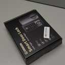 IRONZON Smart Door Lock, 5-in-1 Keypad Deadbolt for Front Door, Keyless Entry Door Lock with App Control, Auto-Lock, Anti-Peeping Password, 4 IC Cards, 15-Min Installation, Black