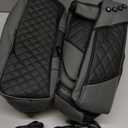 RESTECK Massagers for Neck and Back with Heat - Deep Tissue 3D Kneading Pillow, Electric Shiatsu Shoulder Massage, Foot, Legs,Body - Relieve Muscle Pain - Office, Home & Car (Black/Grey)