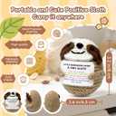 2 x Crochet Sloth Colour Card