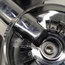 Juicer Machines, Cold Press Juicer with Wide Feed Chute, Slow Masticating Juicers for Whole Vegetables & Fruits, High Juice Yield, Easy to Clean, Large Auger, Light Silver