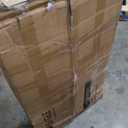 VASAGLE Dining Chair Set of 2, Rustic Wood Chairs with Metal Steel Frame, Easy to Assemble, Comfortable Seat, Modern Farmhouse Chair for Kitchen, Bedroom, Living Room, Rustic Brown and Ink Black