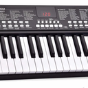 37-Key Electronic Keyboard, Multi-Function Portable Electric Piano Keyboard With Double Speaker, Built-in Chargeable 3.7V Li-ion Battery With Microphone For Kid Beginners and Adults Portable Use