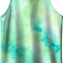 sanatty Men Rave Tank Tops, Graphic Summer Funny Sleeveless, Patriotic, Summer Beach Men's Tanks (Green, M)