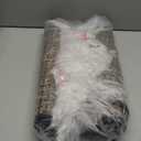 eqivei Kitchen Rugs and Mats Non Skid Washable Set of 2 PCS, Absorbent Runner Rugs for Kitchen, Front of Sink, Kitchen Mats for Floor, 17.3"x 47"+17.3"x 29" (Black)