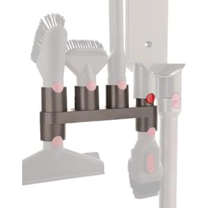 Attachments Holder for Dyson Vacuum Cleaner, Compatible with GEN5/G5/V15/V12/V11/V10/V8/V7, Plastic, Wall Mount, 3 x 9 x 3.6 inches