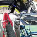 V-Type Bike Brake Set, Complete Universal Bike Front and Rear MTB Brake, Bicycle Brakes, Inner and Outer Cables, Include Brakes Lever Calipers Multi-Tool Wrenches
