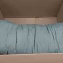 Gaiam Yoga Bolster Pillow, Supportive Cushion for Restorative Yoga (Sage) | Firm Cotton-Filled Bolster | Supportive Cushion for Restorative Yoga | Pranayama & Meditation | Durable Cotton Cover
