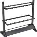 JOYWAVE Fishing Rod Holders,Aluminium Fishing Pole Holders,Portable Fishing Rod Rack,Holds Up to 24 Rods,Fishing Pole Vertical Ground Display Rack (Gray)