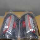 Tail Lights [LED Kit] Compatible with Dodge RAM 1500 Pickup 07-08, 2500 3500 Truck 07-09 [Factory Halogen Type] Rear Brake Lamp Taillight Assembly, Clear Lens